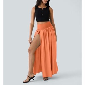 NWT Halara Breezeful high waist split maxi skirt